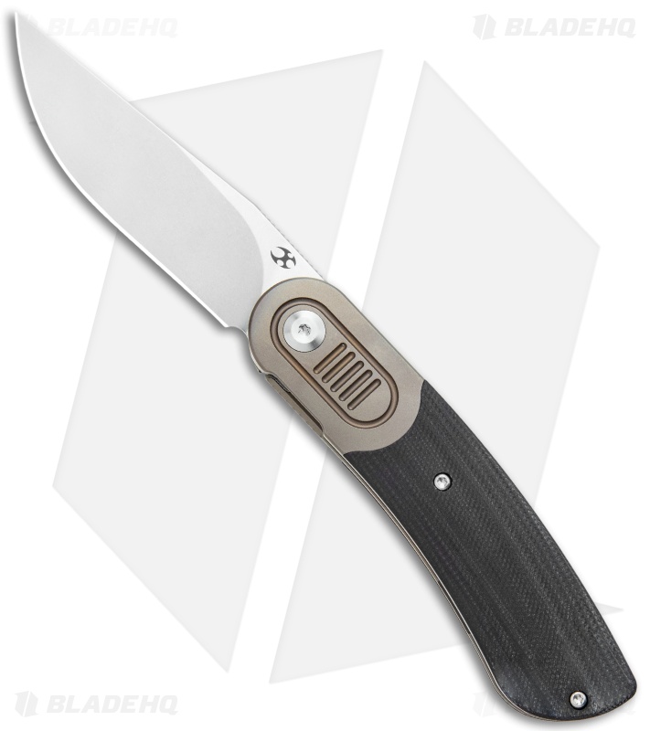 Kansept Knives Reverie - Frame Lock Knife | G-10/Gold Ti | Blade HQ