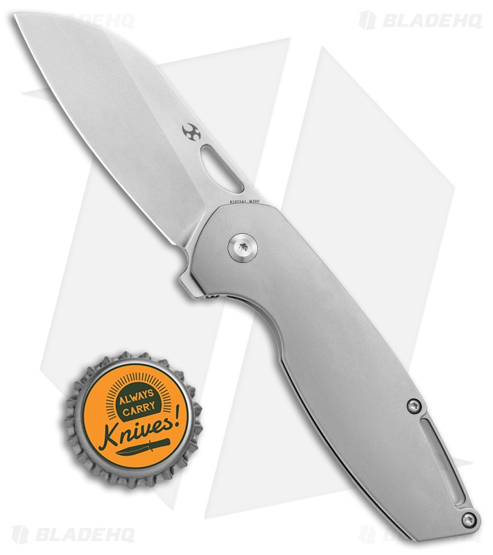 Kansept Knives Swan Model 6 Frame Lock Knife M390 - Blade HQ