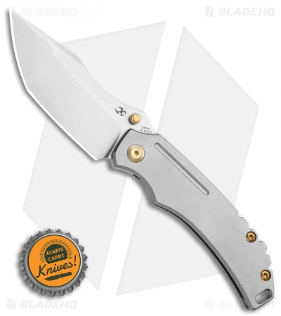 Kansept Pelican EDC - Frame Lock Knife | Gray/SW/Tanto