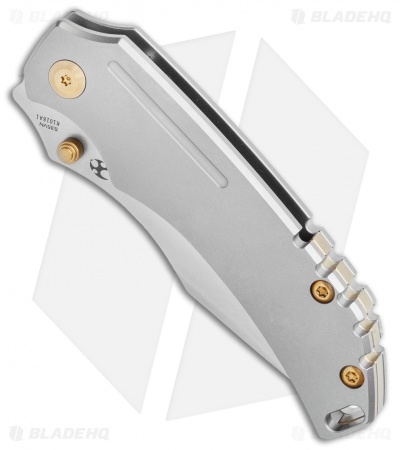 Kansept Knives Pelican EDC Titanium Frame Lock Knife Tanto (3.00" SW S35VN)