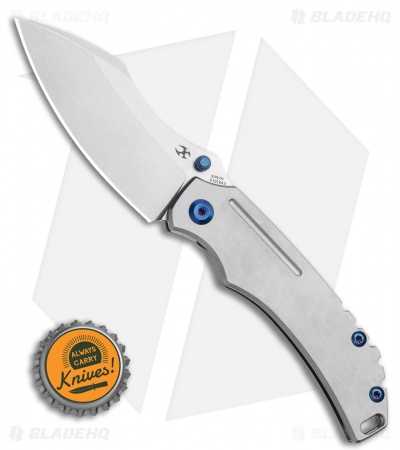 Kansept Knives Pelican EDC Titanium Frame Lock Knife (3.00" SW S35VN)