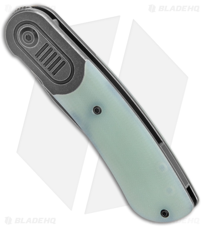Kansept Knives Reverie Frame Lock Knife Jade G-10/Black Ti (3" Black SW S35VN)