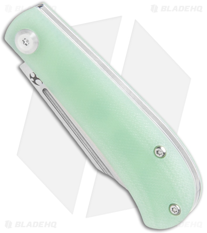 Kansept Knives Swan Bevy Slip Joint Knife Natural G-10 (2.5" Stonewash)