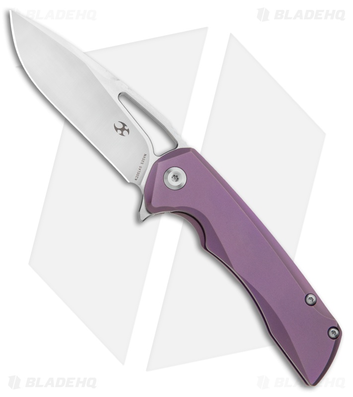 Kansept Mini Kyro Frame Lock Purple Titanium (3.9) K2001A5