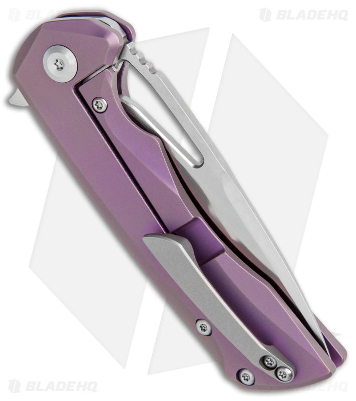 Kansept Kyro - Frame Lock Knife | Purple Titanium | Blade HQ