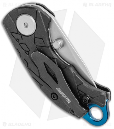 Kershaw Reverb XL Manual Knife, Black Lightweight 3 inch Blade