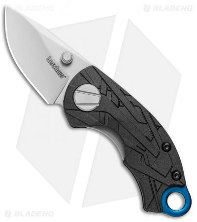 Kershaw Anso Aftereffect Liner Lock Knife Black FRN (1.70" Bead Blast) 1180