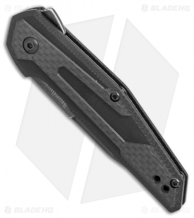 Kershaw Anso Fraxion Liner Lock Knife Carbon Fiber/G-10 (2.75" BlackWash) 1160