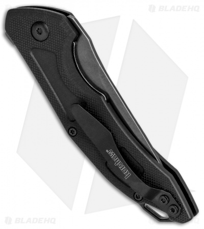 Kershaw Anso Method Liner Lock Knife Black  G-10 (3" BlackWash) 1170