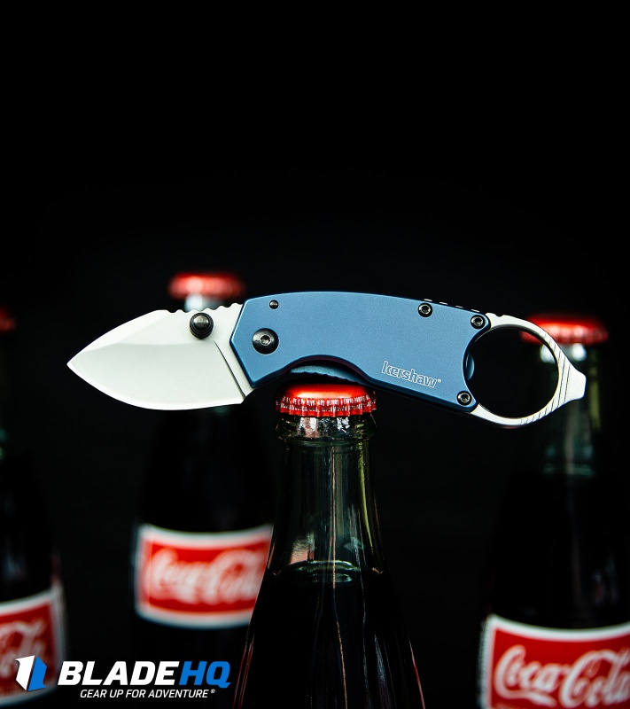 Kershaw Antic Frame Lock Knife Blue (1.75" Bead Blast) 8710