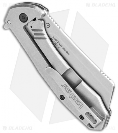 Kershaw Bracket Cleaver Assisted Frame Lock Knife Black G-10 (3.4" SW) 3455