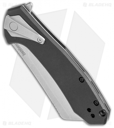 Kershaw Bracket Cleaver Assisted Frame Lock Knife Black G-10 (3.4" SW) 3455