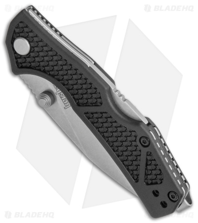 Kershaw Debris Lockback Folding Knife Black GFN (2.75" Stonewash) 2034