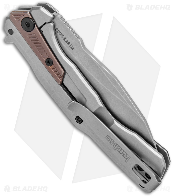 Kershaw Endgame Frame Lock Knife Bronze PVD/GFN (3.25" Stonewash) 2095