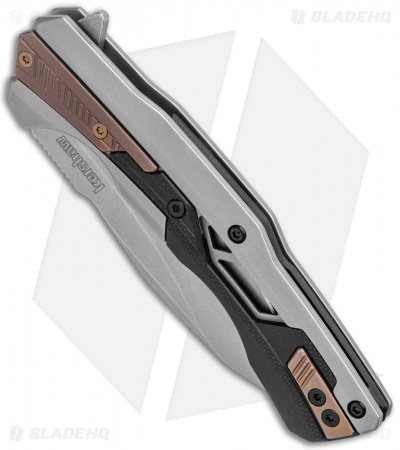Kershaw Endgame Frame Lock Knife Bronze PVD/GFN (3.25" Stonewash) 2095