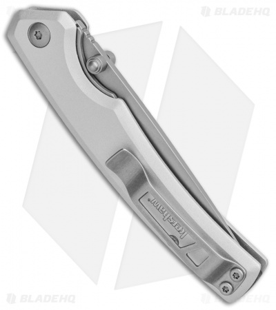 Kershaw Epistle Liner Lock Knife Gray (3" Bead Blast) 2131