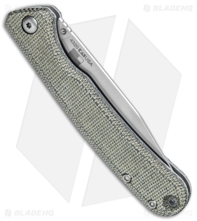 Kershaw Federalist Folding Knife Green Micarta (3.25" Stonewash) 4320