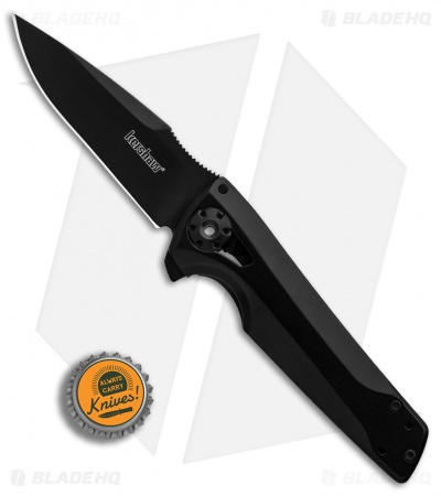 Kershaw Flythrough Frame Lock Knife (3" Black) 1988