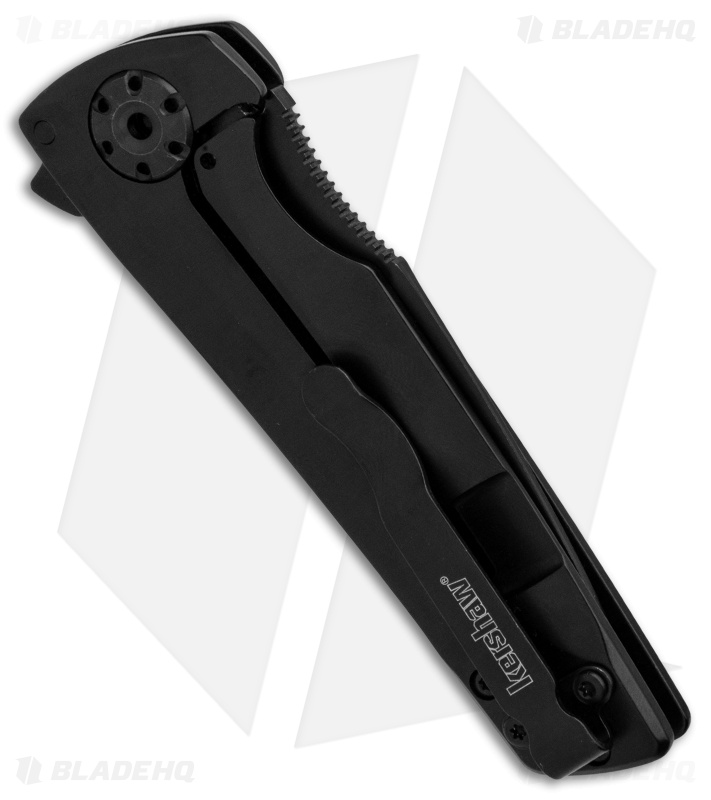 Kershaw Flythrough - Frame Lock Knife | Black + Black | Blade HQ