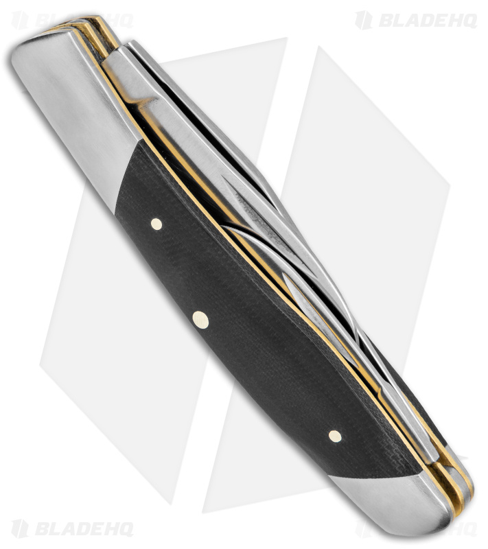 Kershaw Iredale Slip Joint Knife Black Canvas Micarta (2.6" Satin) 4386