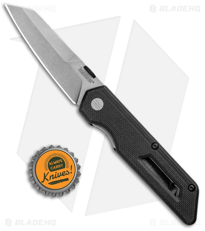 Kershaw Mixtape Liner Lock Knife Black GFN (3.1" Stonewash) 2050