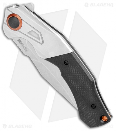 Kershaw Payout Assisted Opening Knife Black G-10 (3.5" Stonewash D2) 2075