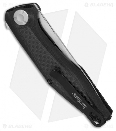 Kershaw Sinkevich Atmos Liner Lock Knife Black G-10/Carbon Fiber (3" Satin) 4037