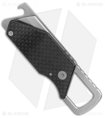 Kershaw Sinkevich Pub Friction Lock Knife Carbon Fiber (1.6" Stonewash) 4036CF