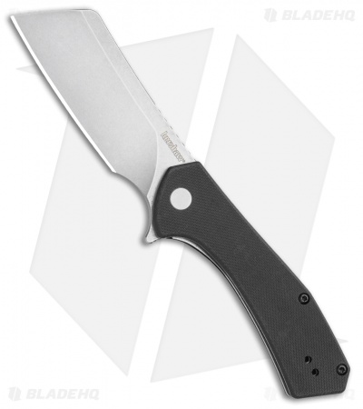 Kershaw Static Cleaver Liner Lock Knife Black G-10 (2.8" SW D2)