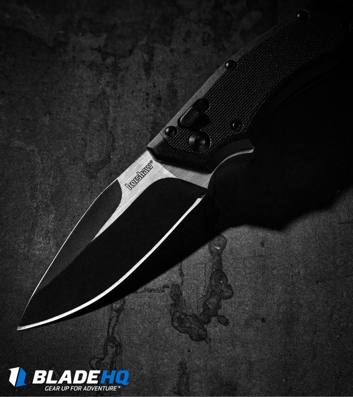 Kershaw Induction Folding Knife Black GFN (3.125" Two-Tone) 1905 