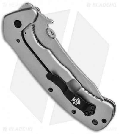 Kershaw CQC-11K D2 Frame Lock Knife Brown G-10 (3.5" Stonewash) 6031D2