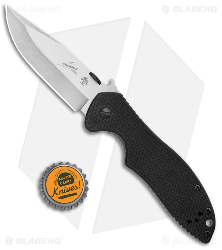 Kershaw Emerson CQC-6K Frame Lock Knife (3.25" Stonewash D2) 6034