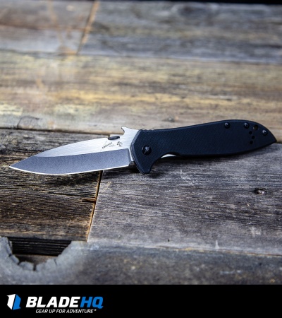 Kershaw Emerson CQC-6K Knife (3.25" Stonewash) 6034