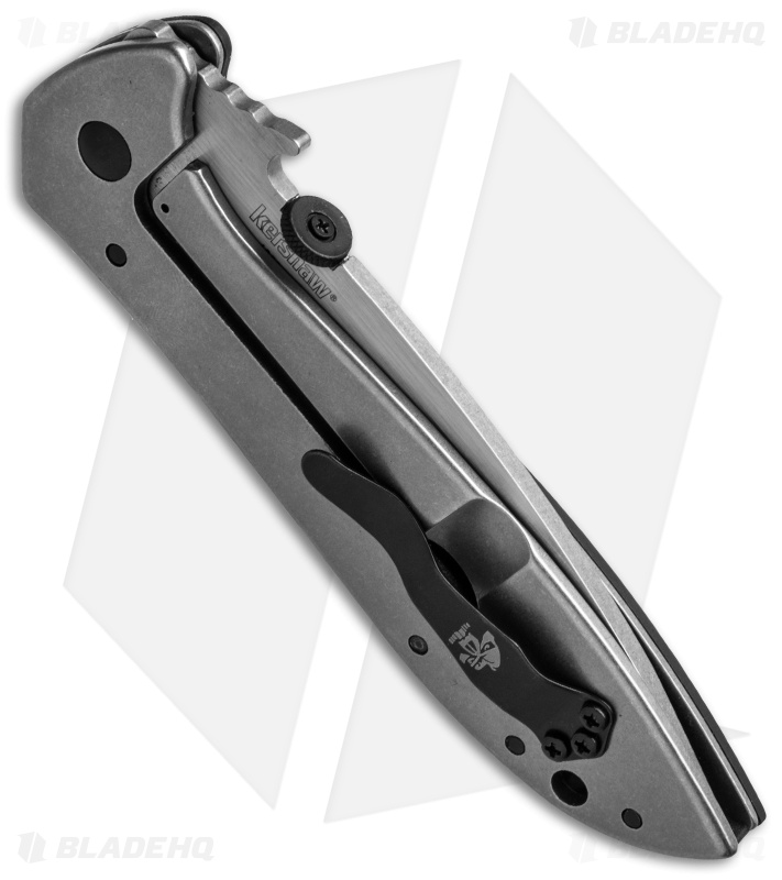 Kershaw Emerson CQC-4KXL Frame Lock Knife (3.9" Stonewash) 6055
