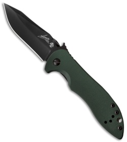 Kershaw Emerson CQC-5K Liner Lock Knife Green G-10 (3" Black) 6074OLBLK 