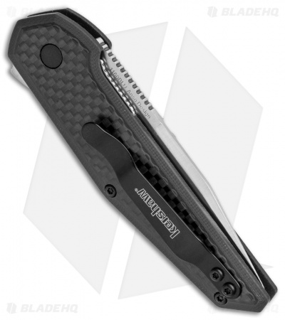 Kershaw Anso Fraxion Liner Lock Knife CF/Black G-10 (2.75" Satin) 1160SAT