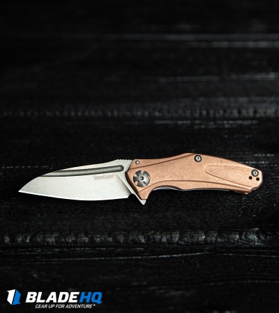 Kershaw Mini Natrix Sub-Frame Lock Knife Copper (2.75" Stonewash) 7006CU