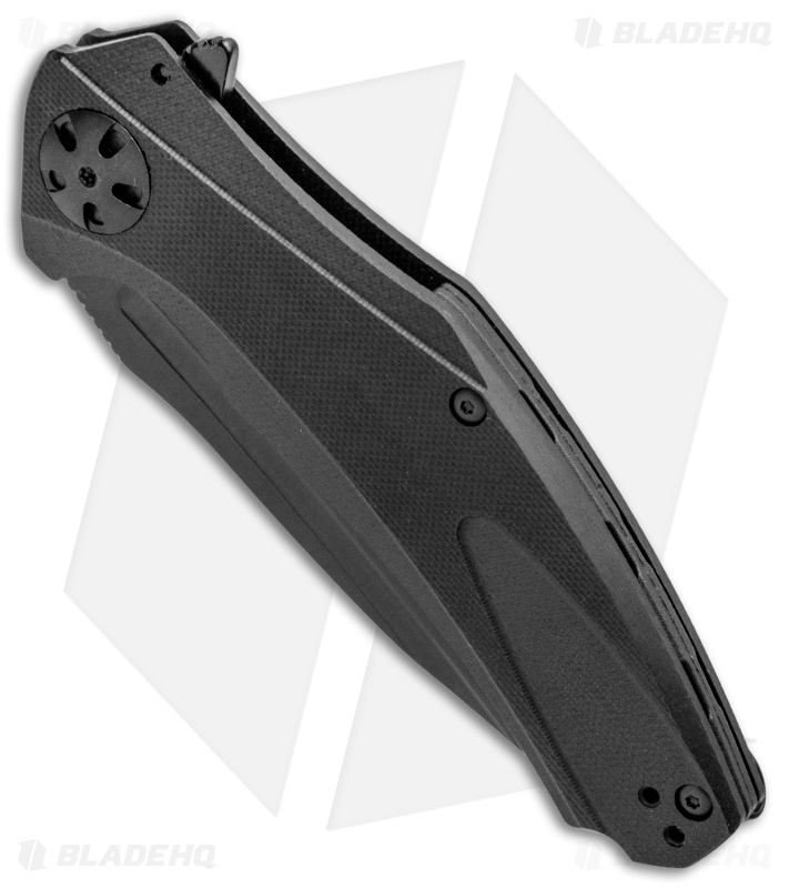 Kershaw Natrix XL Sub-Frame Lock Knife Black G-10 (3.75" Black) 7008BLK