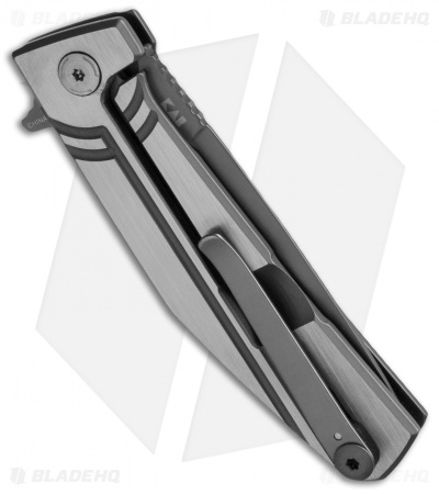 Kershaw Nura 3.0 Flipper Knife (3" Gray) 4030TIKVT