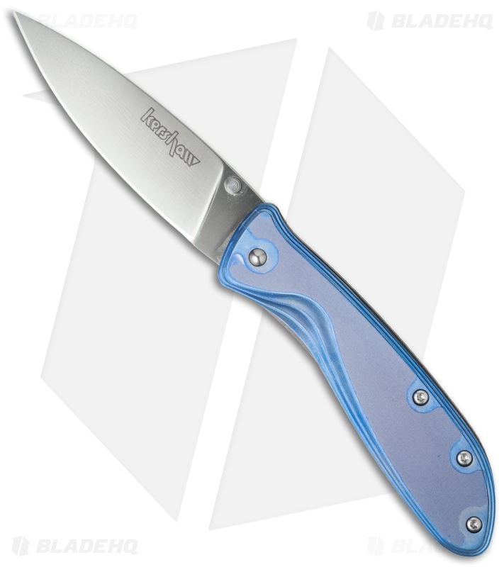 Kershaw Sapphire Liner Lock Knife Blue Titanium (3