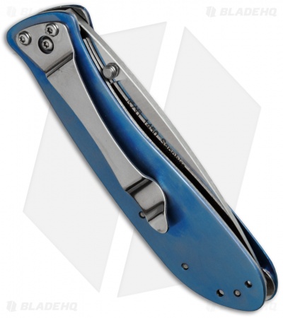 Kershaw Sapphire Liner Lock Knife Blue Titanium (3" Satin) 1450
