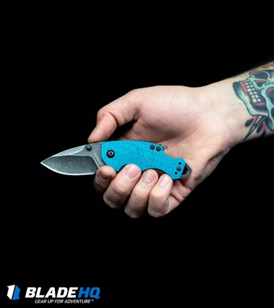 Kershaw Shuffle Liner Lock Knife Blue Multi-Tool (2.375" Stonewash)