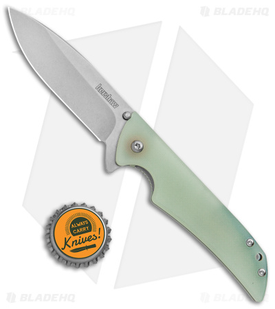Kershaw Skyline Exclusive Knife Natural Jade G-10 (3.1" SW 20CV)