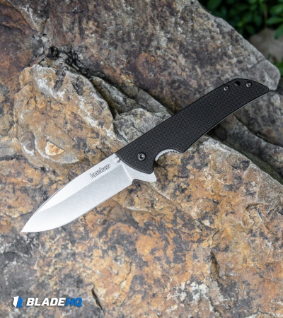 Kershaw Skyline Liner Lock Knife Black G-10 (3.125" Stonewash) 1760