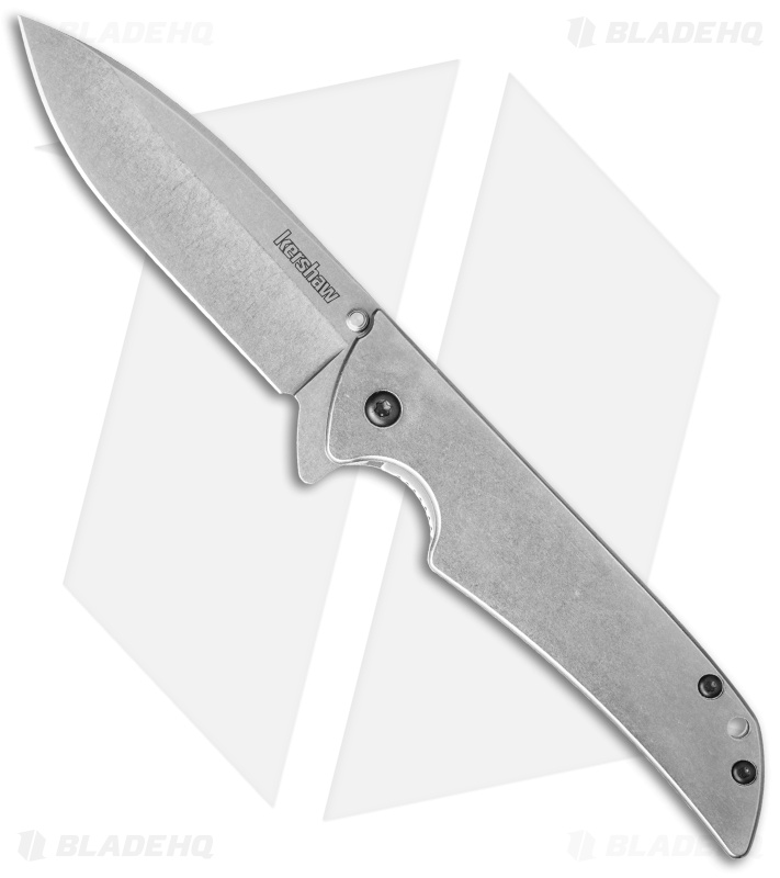 Kershaw Skyline Knife + Flytanium Titanium Scales (Stonewash) Blade HQ