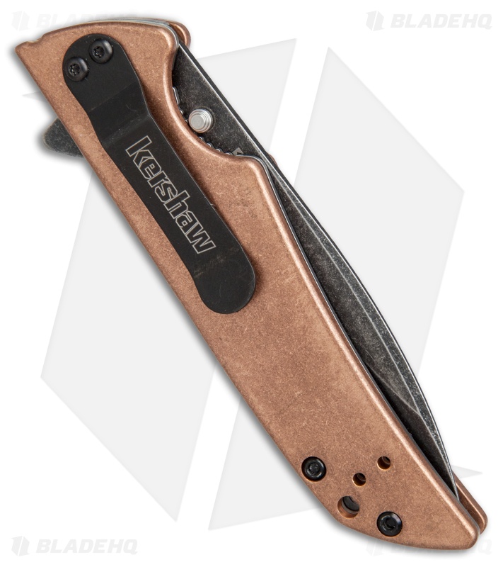 Kershaw Skyline Knife + Flytanium Copper Scales (BlackWash) Blade HQ