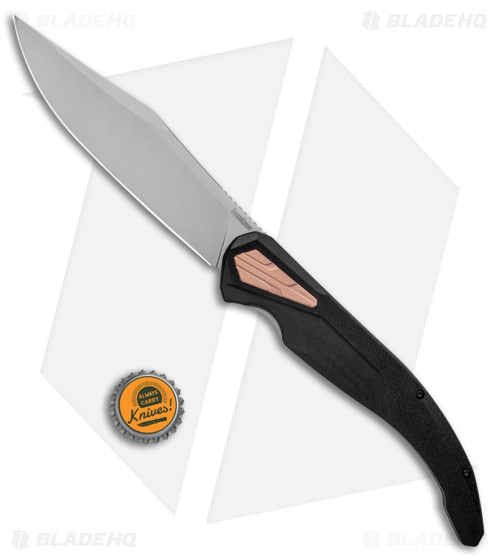 Kershaw Strata XL Frame Lock Knife Black G10 - Blade HQ