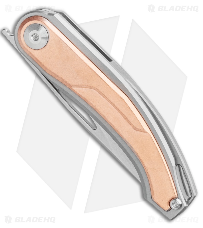 Kizer Apus Frame Lock Knife Copper/Ti (3.03" Stonewash) Ki3554A2