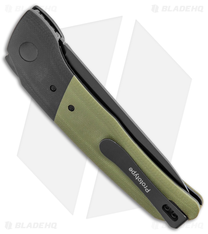 Kizer Arsenyan In-Yan Liner Lock Knife Green G-10 (3.9" Black) V4573