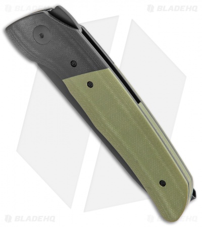 Kizer Arsenyan In-Yan Liner Lock Knife Green G-10 (3.9" Black) V4573